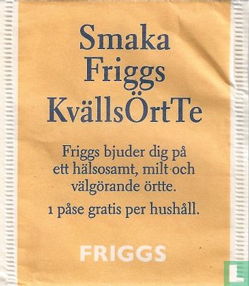 Smaka Friggs KvällsÖrtTe - Afbeelding 1
