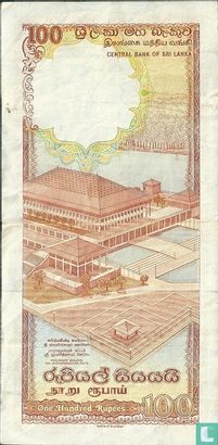 Sri lanka 100 Rupees  - Afbeelding 2