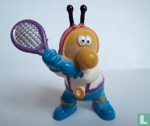 Käpt 'n Kuck as tennis player