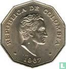 Kolumbien 1 Peso 1967 - Bild 1