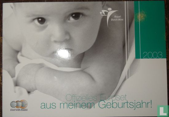 Germany mint set 2003 (G) "Birth" - Image 1