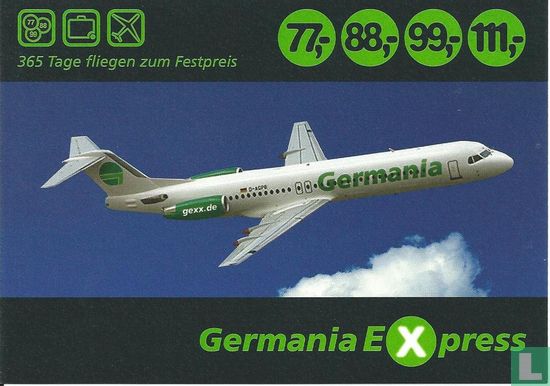 Germania Express - Fokker F-100