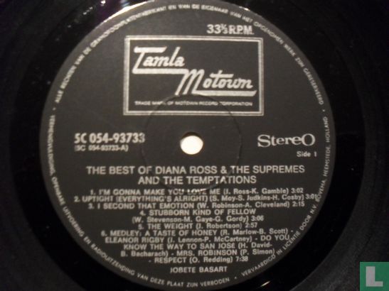 The best of Diana Ross & the Supremes and the Temptations - Image 3