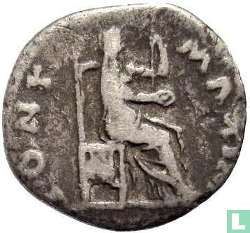 Vitellius 69, AR Denarius Rome - Afbeelding 2