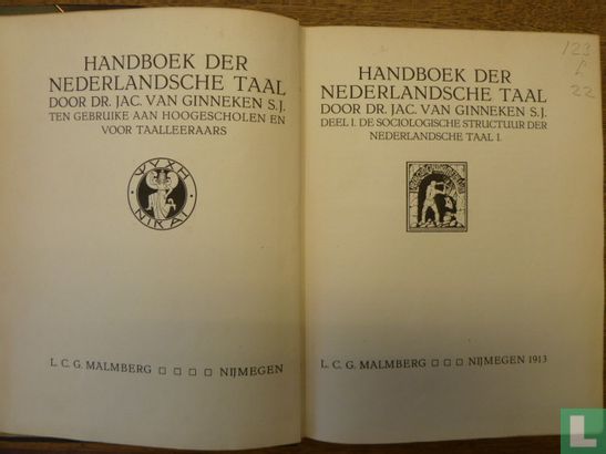 Handboek der Nederlandsche taal. 1 - Image 3
