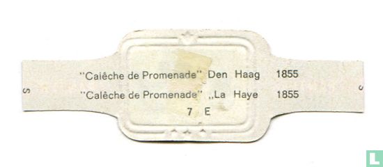 ”Calêche de Promenade”  [The Hague] 1855 - Image 2
