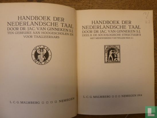 Handboek der Nederlandsche taal. 2 - Image 3