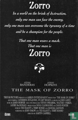 The Mask of Zorro 1 - Afbeelding 2