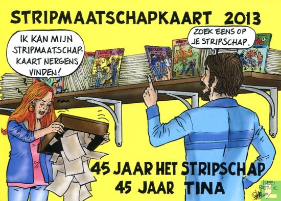 Stripmaatschapkaart 2013 - Bild 1