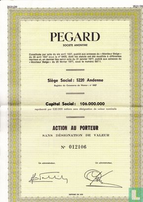 Pegard - Afbeelding 1