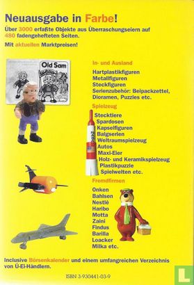 Deutscher Ü-Ei Preiskatalog 1996 - Afbeelding 2
