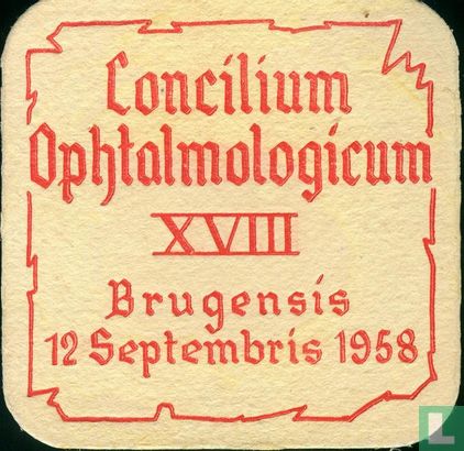 Concilium Ophtalmologicum XVIII Brugensis 12 Septembris 1958 - Bild 2