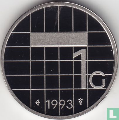 Nederland 1 gulden 1993 (PROOF) - Afbeelding 1