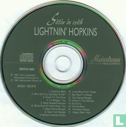 Sittin' in with Lightnin' Hopkins - Afbeelding 3
