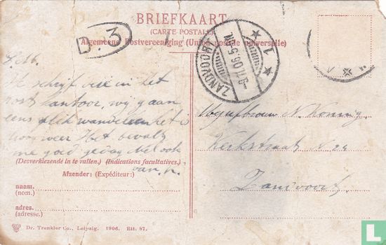 Briefkaart Maasbruggen - Afbeelding 2