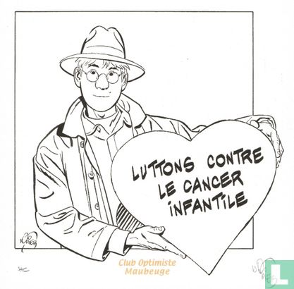 Luttons contre le cancer infantile - Jérôme K. Jérôme Bloche