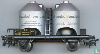 Silowagen DB "Braunkohlenstaub"  - Image 1