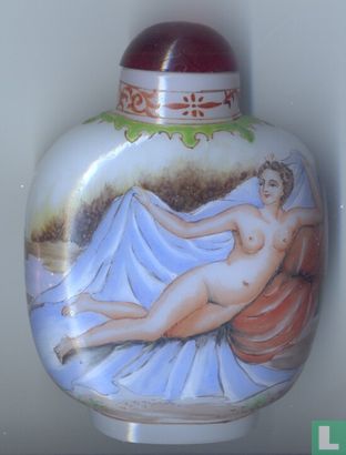 Antiek Parfum/opium flesje - Image 1