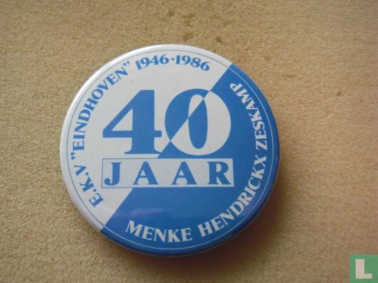 40 jaar E.K.V. "Eindhoven" 1946-1986 Menke Hendrickx Zeskamp