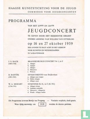 Jeugdconcert Residentie-Orkest