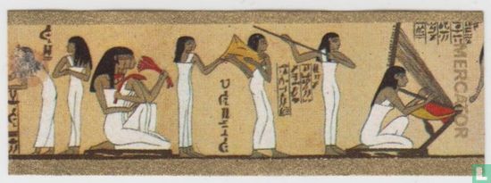 Detail uit een Egyptisch fresko (graf; ± 1450 voor Kristus) - Image 1