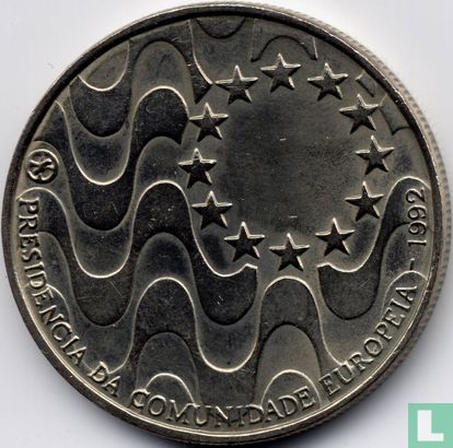 Portugal 200 escudos 1992 (cuivre-nickel) "Portugal's Presidency of the European Community" - Image 1