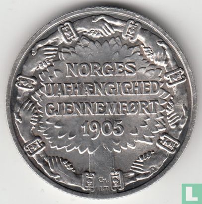 Norvège 2 Kroner 1906 - Image 2