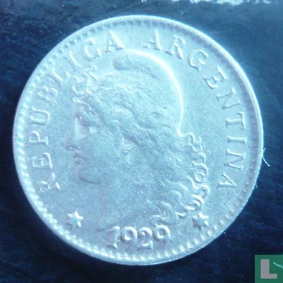 Argentinien 5 Centavo 1929 - Bild 1