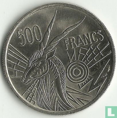 Zentralafrikanischen Staaten 500 Franc 1976 (E) - Bild 2