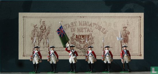 British Infantry Marching American Revolution - Afbeelding 1