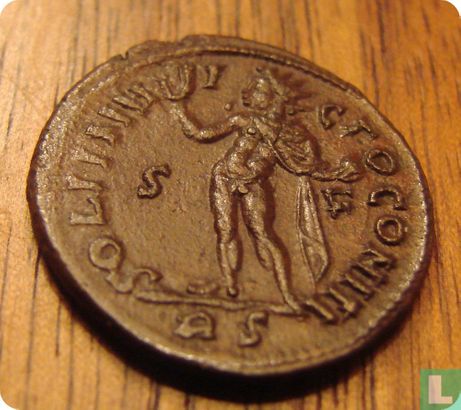 Romeinse Rijk, AE3 Follis, 307-337 AD, Constantijn de Grote, Rome - Afbeelding 2
