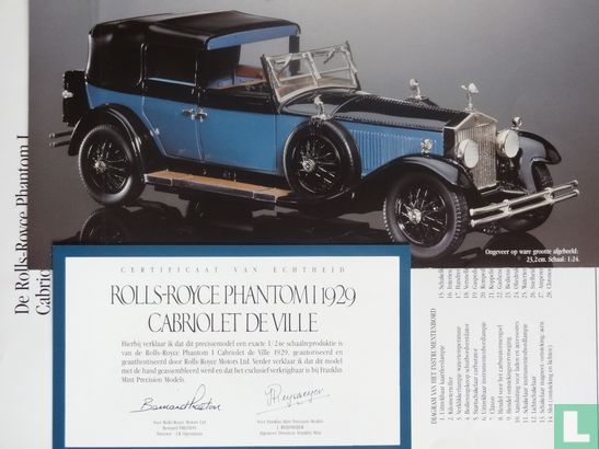 Rolls-Royce Phantom I Cabriolet de Ville - Bild 2