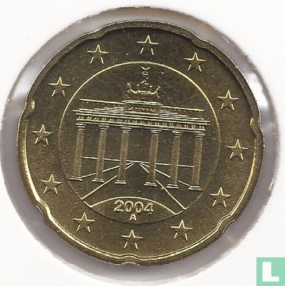 Allemagne 20 cent 2004 (A) - Image 1