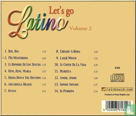 let's go latino vol 2 - Afbeelding 2