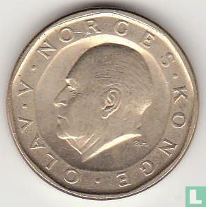 Norwegen 10 Kroner 1990 - Bild 2