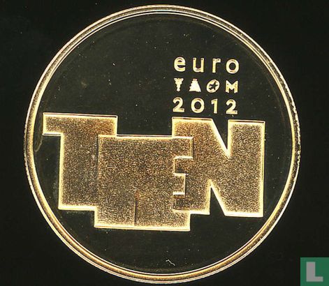 Netherlands 10 euro 2012 (PROOF) "sculpture" - Image 1