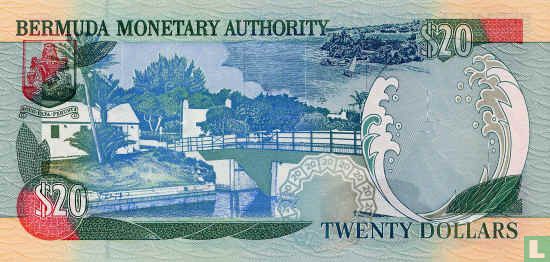 Bermuda 20 Dollars - Image 2