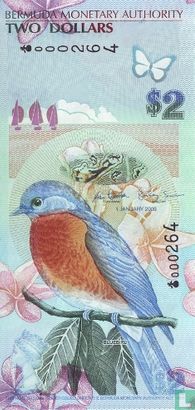 Bermudes 2 Dollars 2009 - Image 1
