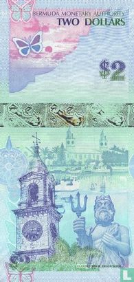Bermuda 2 Dollars 2009 - Image 2