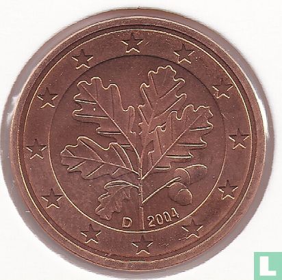 Allemagne 5 cent 2004 (D) - Image 1
