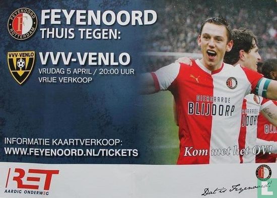 Feyenoord thuis tegen: 