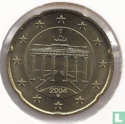 Deutschland 20 Cent 2004 (G) - Bild 1