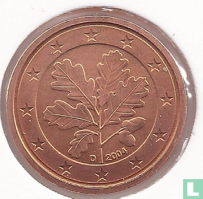 Germany 1 cent 2004 (D) - Image 1
