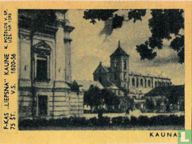 Stadsgezicht Kaunas
