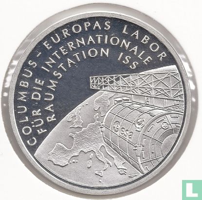 Duitsland 10 euro 2004 "Columbus - European laboratory for the international space station" - Afbeelding 2