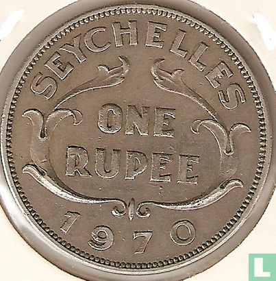 Seychelles 1 rupee 1970 - Image 1
