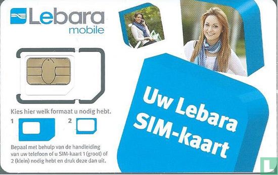 Lebara mobiele sim-kaart  - Image 1