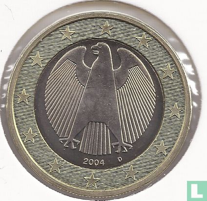 Duitsland 1 euro 2004 (D) - Afbeelding 1