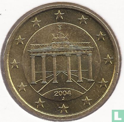 Allemagne 50 cent 2004 (J) - Image 1