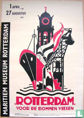 Rotterdam voor de bommen vielen